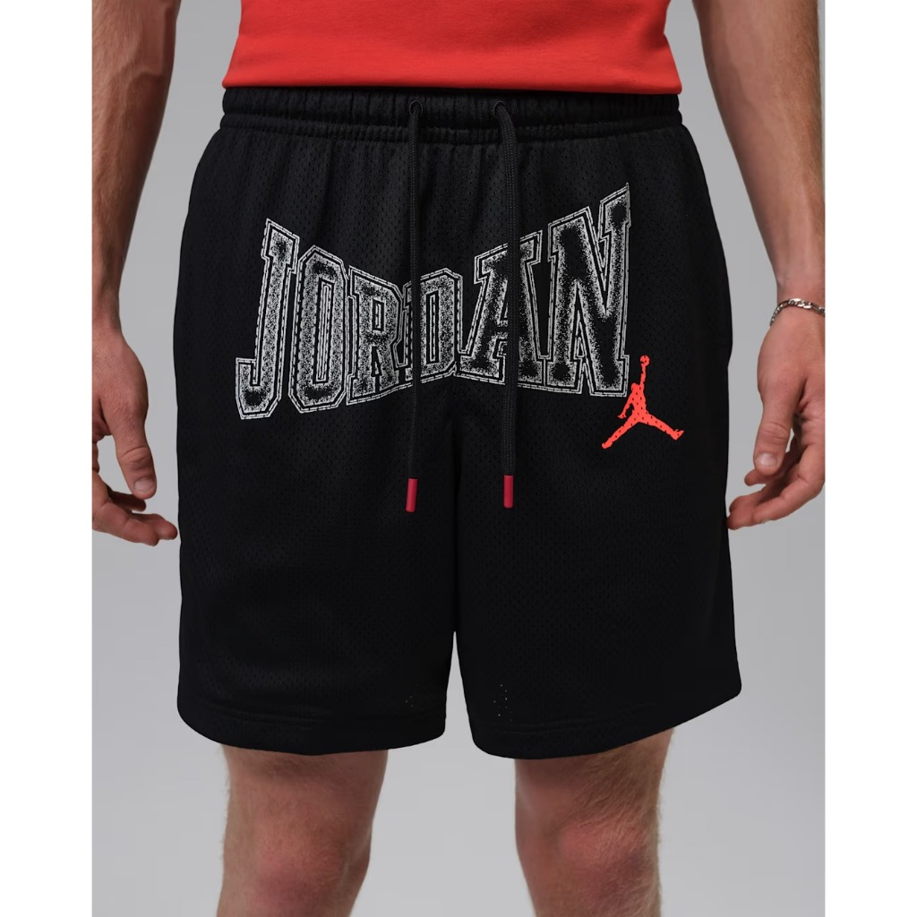 กางเกงตาข่ายขาสั้น 7 นิ้วผู้ชาย Jordan Brooklyn ของแท้ ป้ายไทย