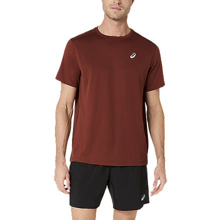 ASICS :  2011D242.100 ASICS SILVER SS TOP MEN เสื้อคอกลมผู้ชาย