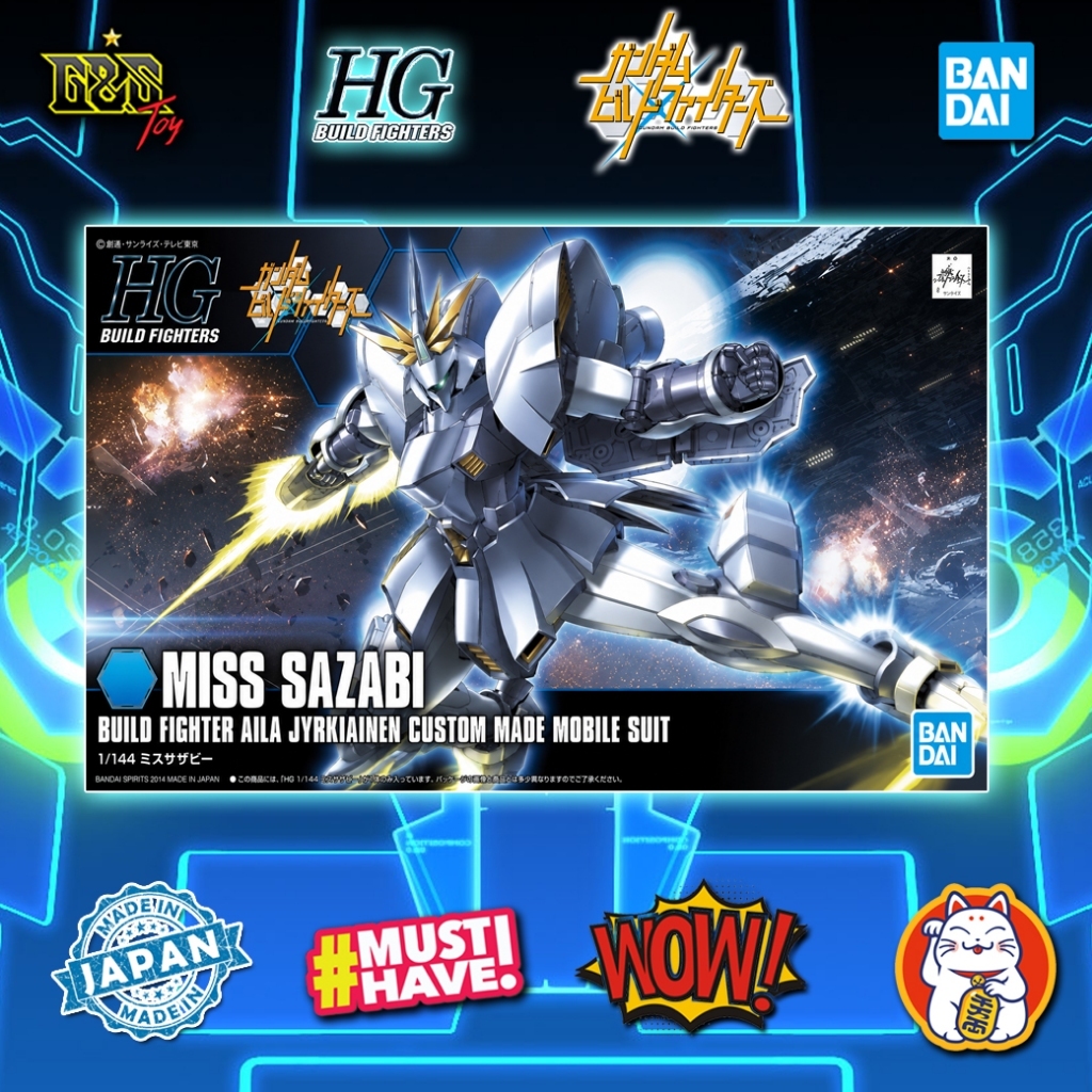 HG Miss Sazabi จากเรื่อง Gundam Build Figthers