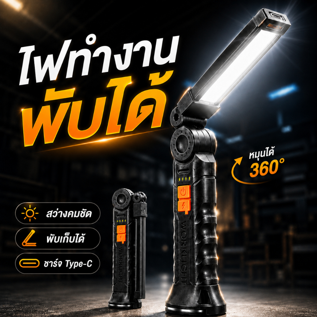 [พร้อมส่ง] ไฟฉายแรงสูง ไฟฉายพกพา LED สว่างมาก ชาร์จ Type-C แบตอึด มี 2 ขนาด G52/G51 ไฟฉายเดินป่า กันน้ำ ส่องไกล อเนกประส