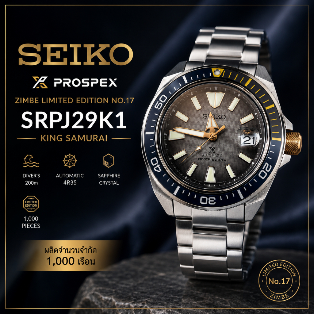 Seiko SRPJ29K1 Prospex  diving watch