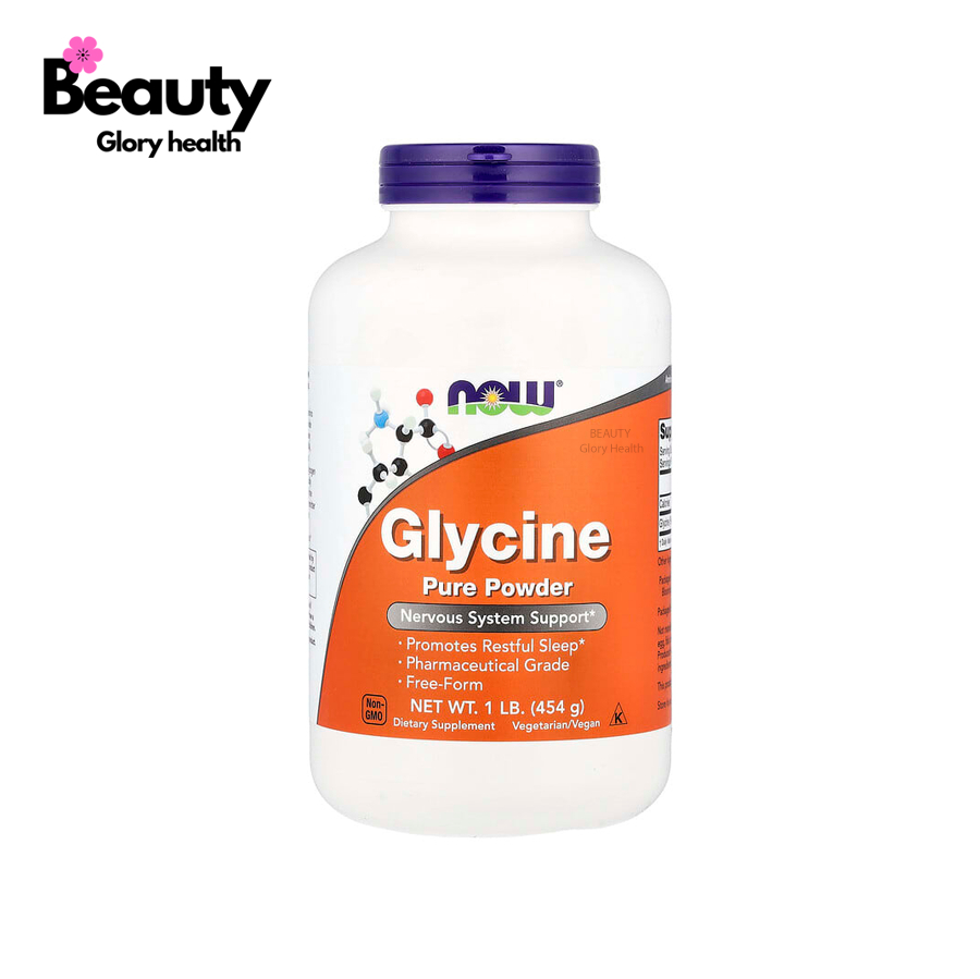 NOW Foods, Glycine, Pure Powder, 1 lb (454 g)
