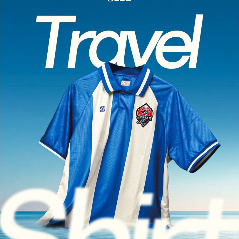 เสื้อโปโล SKFC x EGO น้ำเงินครีม 26/27