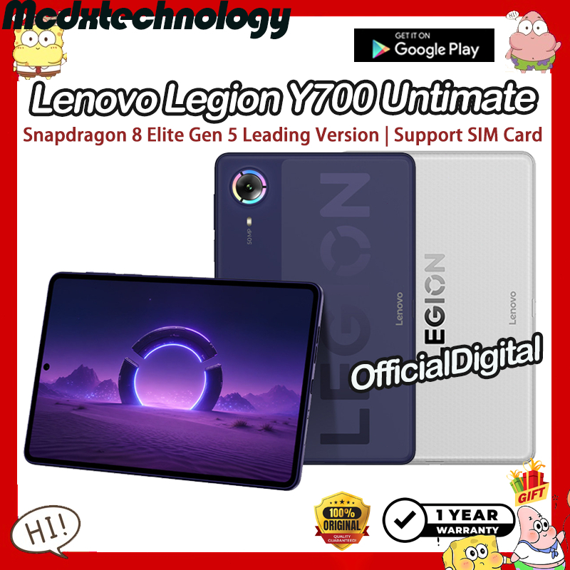 Lenovo Legion Y700 Untimate Lenovo Legion Y700 Wuji Support SIM Card Snapdragon 8 Elite Gen 5 Leadin