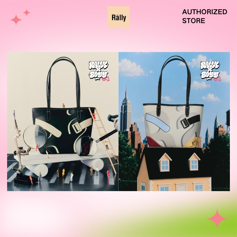 【สินค้าพร้อมส่ง】Rally x BOYY Mini Leather Tote กระเป๋า กระเป๋าสะพายข้าง ของแท้ 100 %