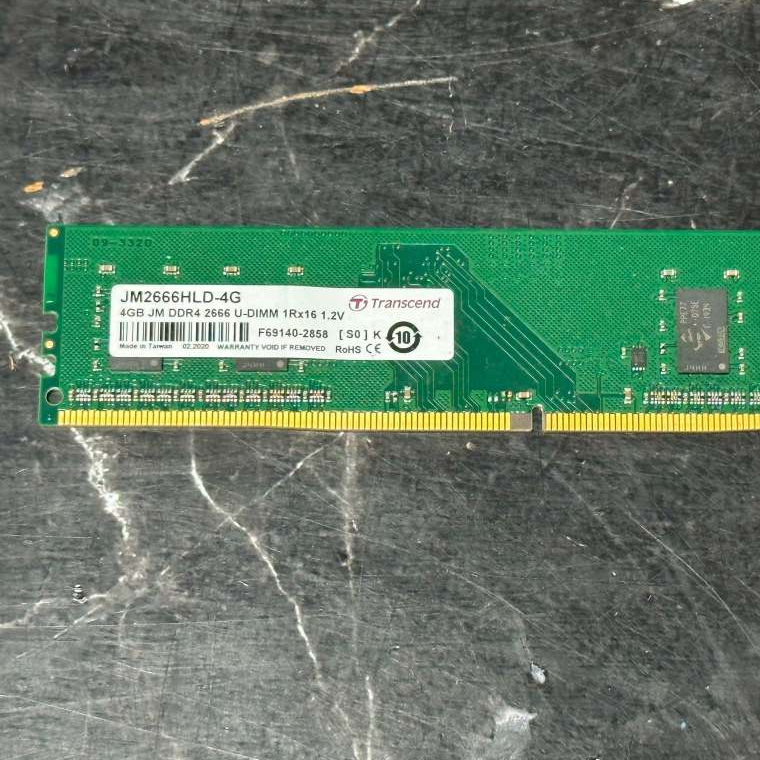 แรม PC Ram DDR4 4GB Bus 2666V Transcend