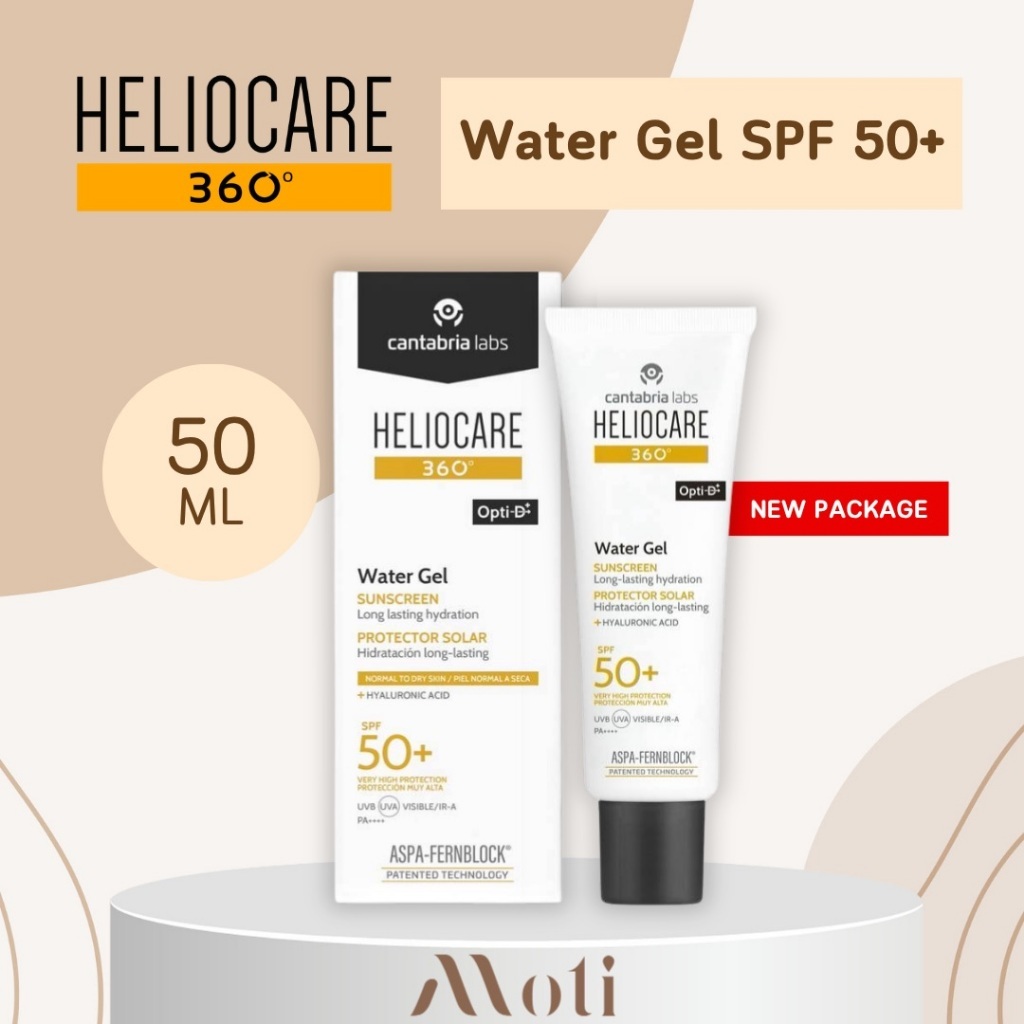 พร้อมส่ง! Heliocare 360 Water Gel SPF50+ ปกป้องครบทุกรังสี กันน้ำ PM2.5 ไม่อุดตัน |watergel เฮลิโอแคร์ วอเตอร์ เจล