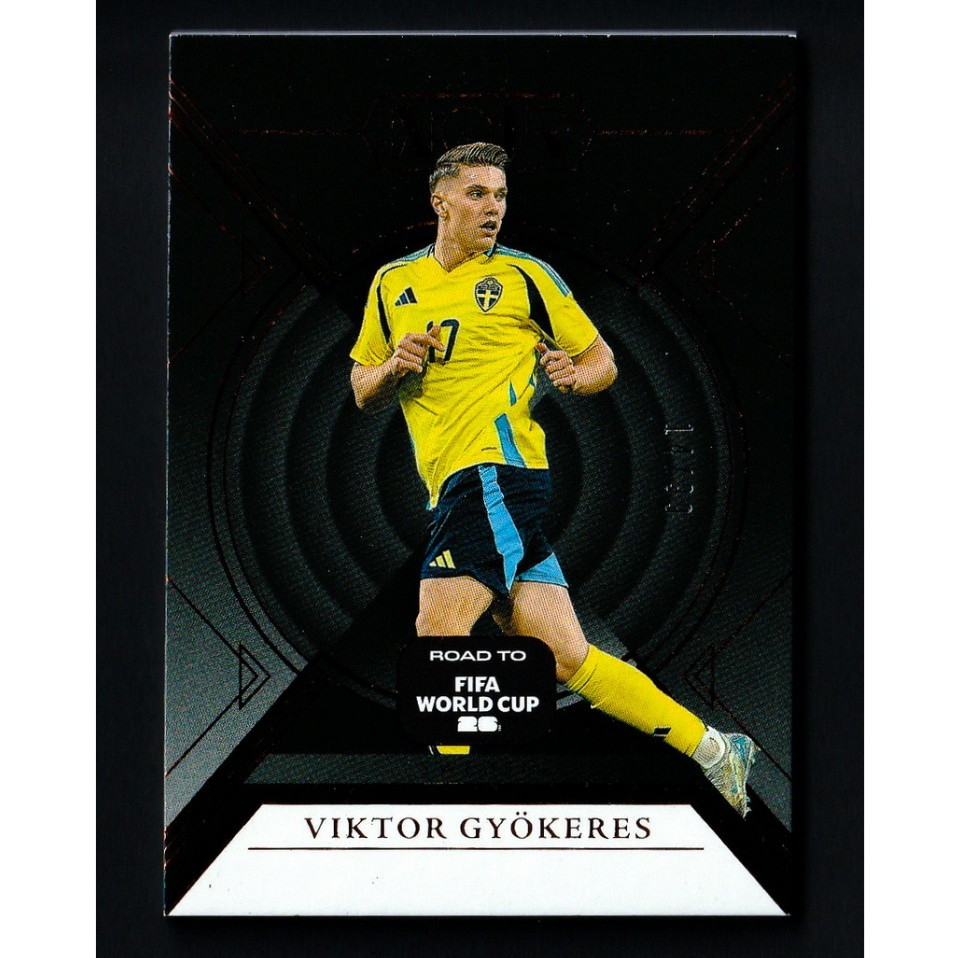 RUN /99 Viktor Gyokeres Vertical Panini Noir FIFA World Cup #13