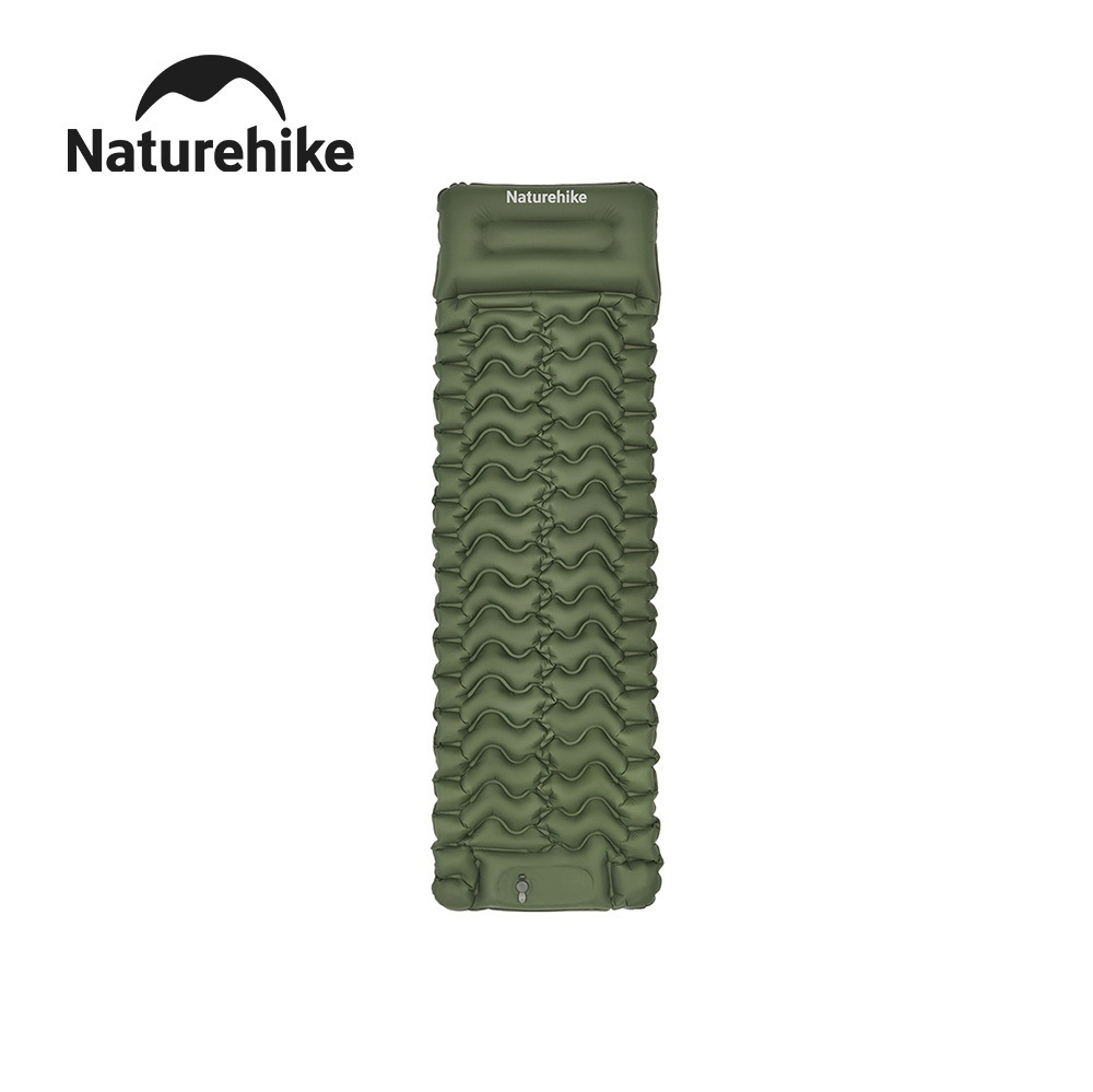 Naturehike เบาะนอนเป่าลม FC01 ค่า R 1.6 ขยายได้ กันความชื้น เบาะนอนสำหรับตั้งแคมป์กลางแจ้ง