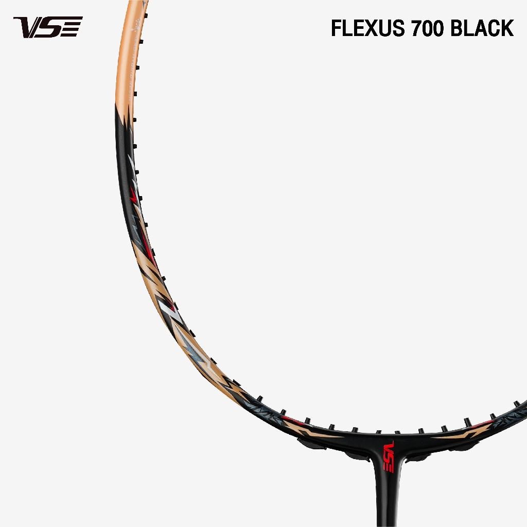 VS ไม้แบดมินตัน รุ่น Flexus700 แถมกริปคละสี+เอ็น+ซอง *ขึ้นเอ็น กรุณากดที่ตัวเลือกขึ้นเอ็นเท่านั้น* — صورة 7