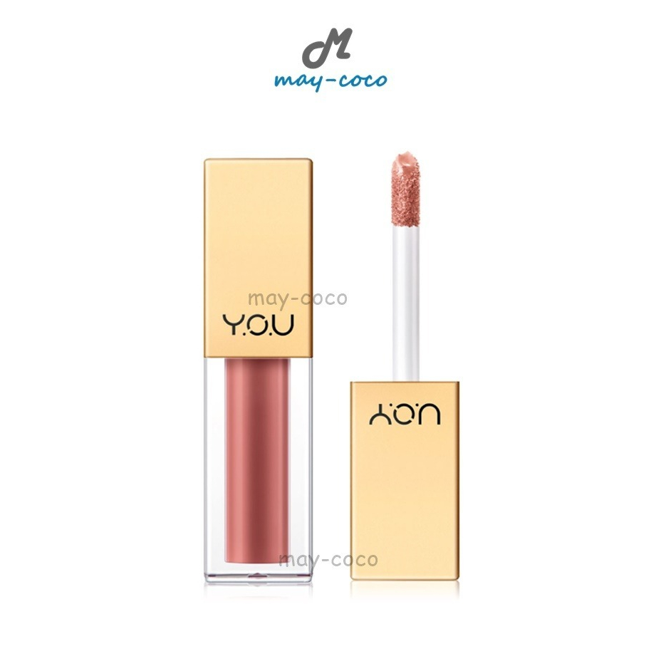 ถูก/แท้/มีไลฟ์ ลิป YOU Y.O.U Rouge Velvet Matte Lip Cream ลิปแมท ลิปวายโอยู ยู จูบไม่หลุด ไม่ติดแมส ติดทน