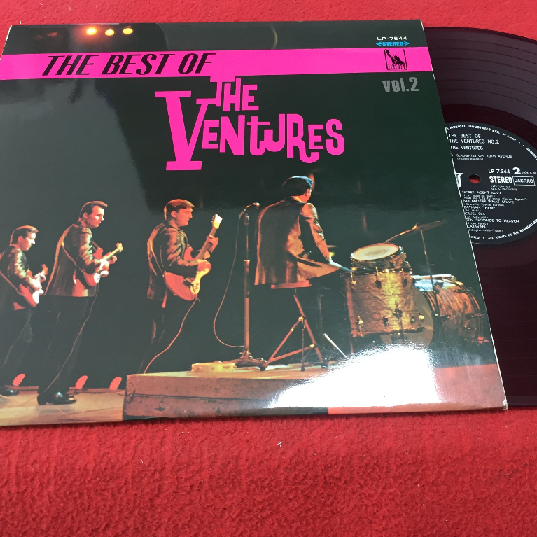 The Best of The Ventures Vol. 2 ขนาด 12 นิ้ว LP ร้าน PinHaiMusic B201