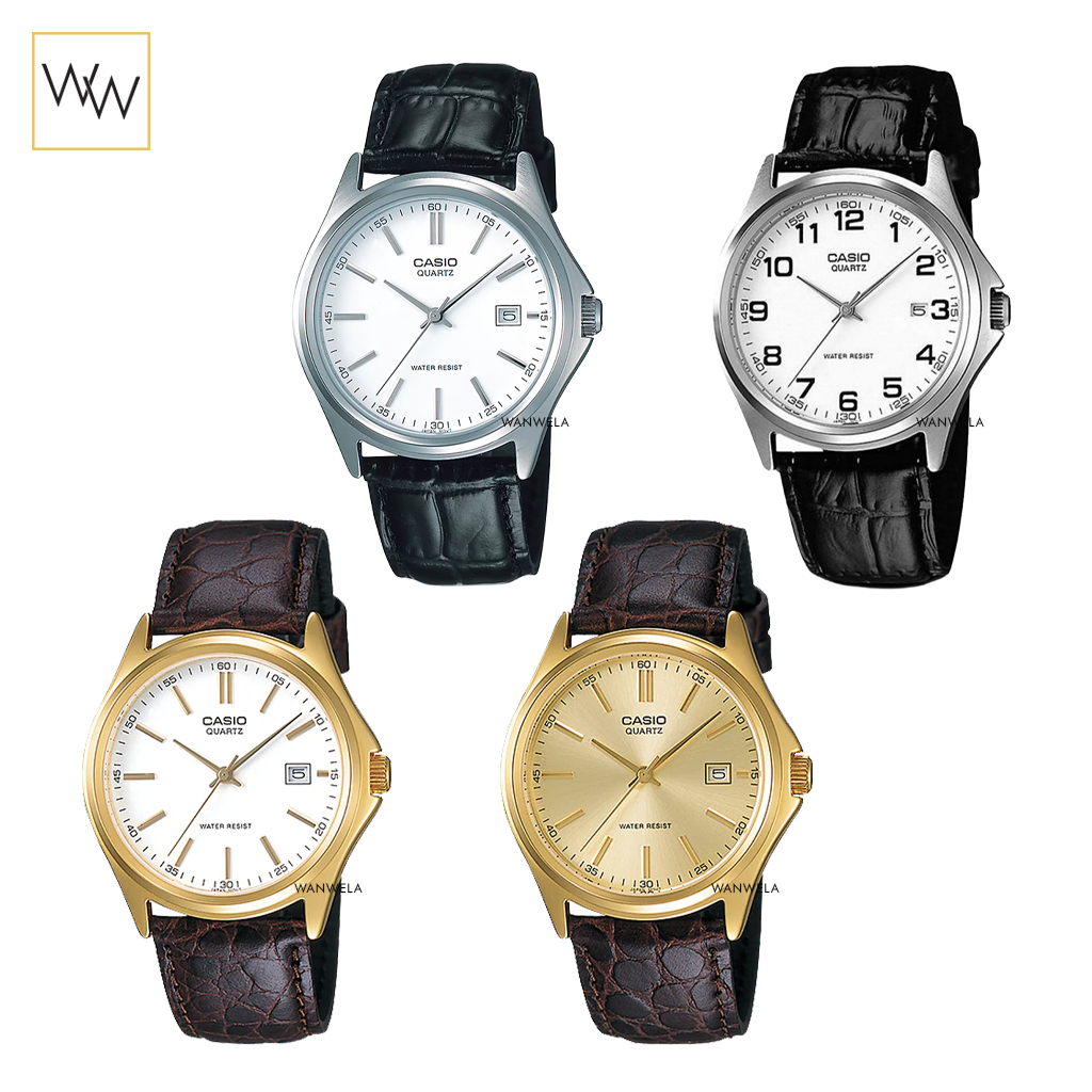 ของแท้ นาฬิกาข้อมือ Casio ผู้ชาย รุ่น MTP-1183Q / MTP-1183E สายหนัง
