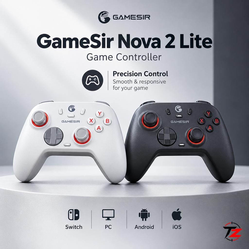GameSir Nova 2 Lite จอยเกมไร้สาย Wireless Controller Multiplatform (Eco Pack)