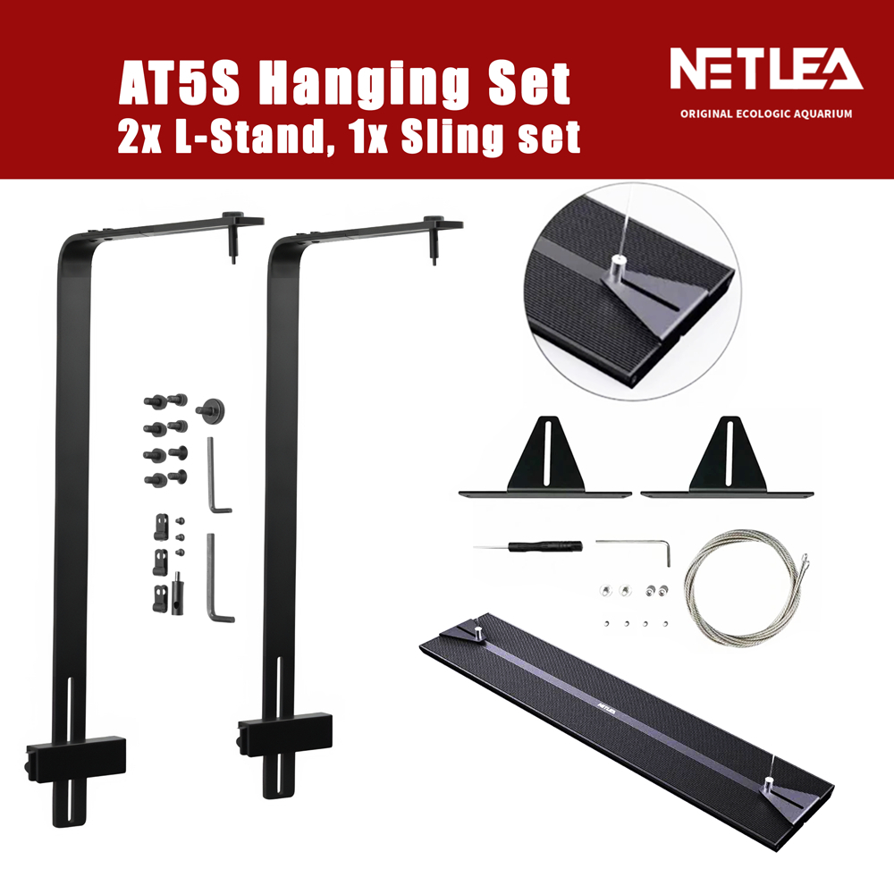 Netlea ชุดขา L-Stand (สีเงิน) + Sling hanging set สำหรับ Netlea AT5S ครบชุด