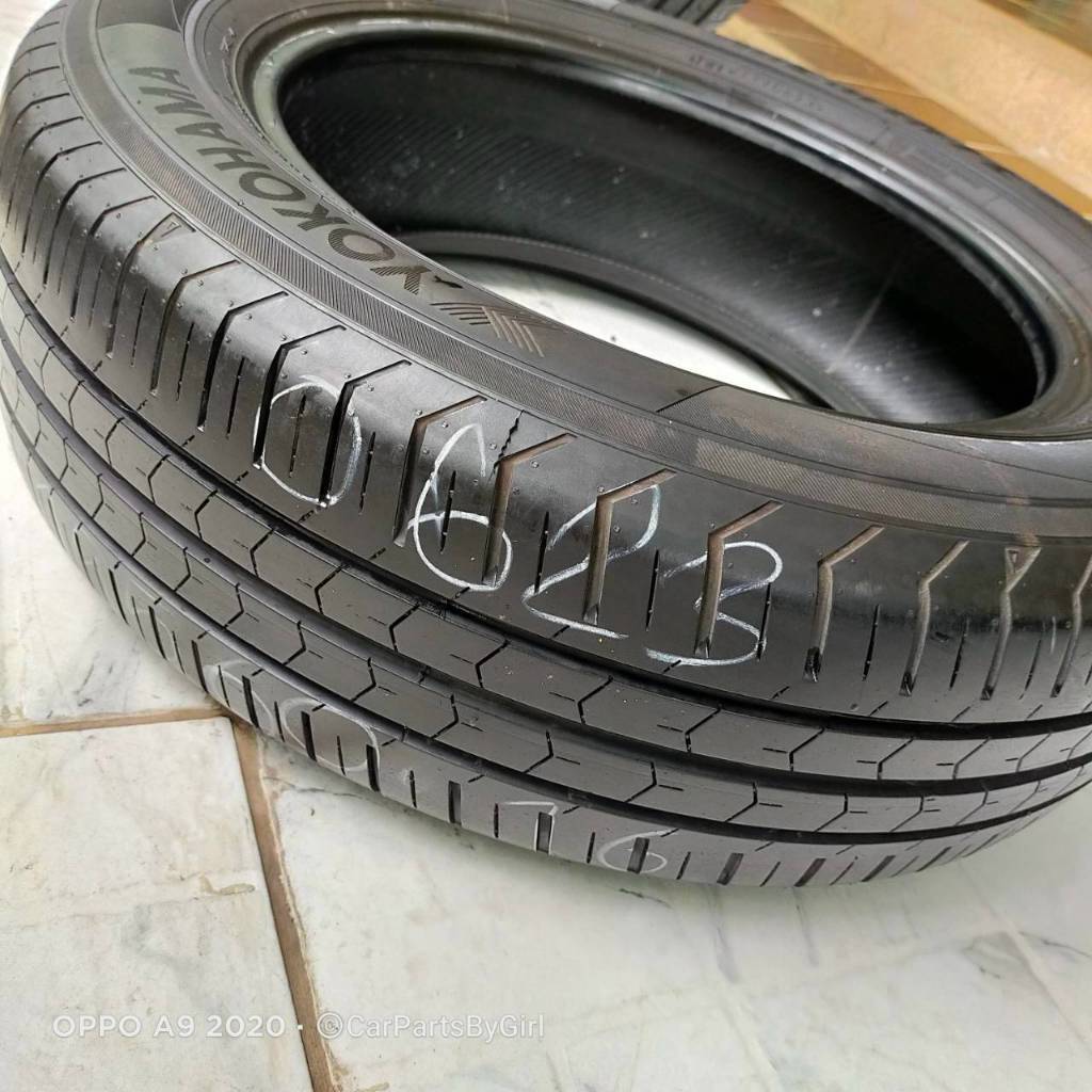 (ราคาต่อเส้น) ยาง% Yokohama รุ่น BluEarth AE30 ขนาด 195/60R16 ปี23(0623) มี 1 เส้น