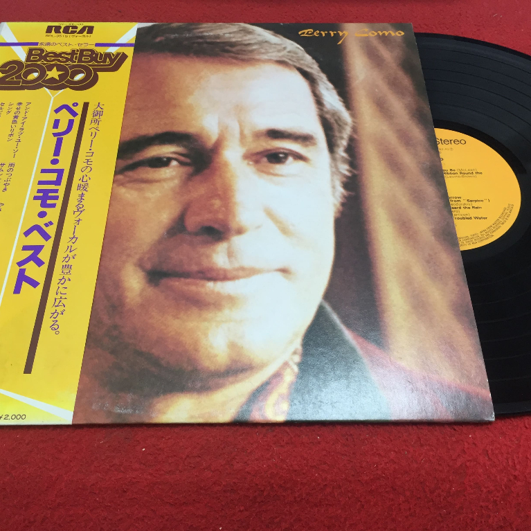 Perry Como -  Perry Como ขนาด 12 นิ้ว LP ร้าน PinHaiMusic B201