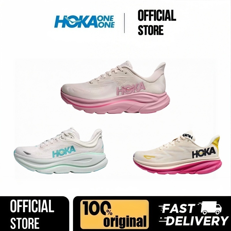 HOKA ONE ONE Clifton 10 รองเท้าวิ่งสำหรับฝึกซ้อมกีฬา กันลื่น ทนทาน ระบายอากาศได้ดี ใช้ได้ทั้งชายและหญิง