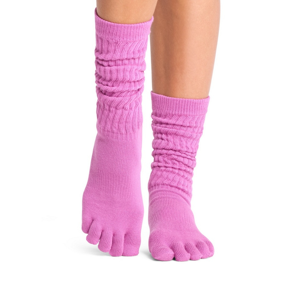 ToeSox ถุงเท้ากันลื่นแยกนิ้ว รุ่น Full Toe Slouch Y2026 (S080)