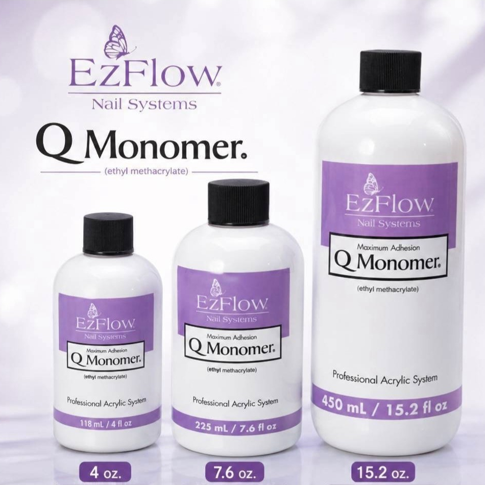 Ezflow Q Monomer คิว โมโนเมอร์ ขนาด 4oz./ 7.6oz./ 15.2 oz. ของแท้ 100% นำเข้าจากอเมริกา
