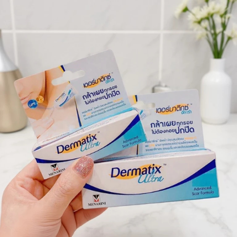 Dermatix Ultra Gel เจลลดรอยแผลเป็น แผลคีรอยด์ แผลเป็นแบบนูน(ตัวเลือก  15g.) 100% แท้