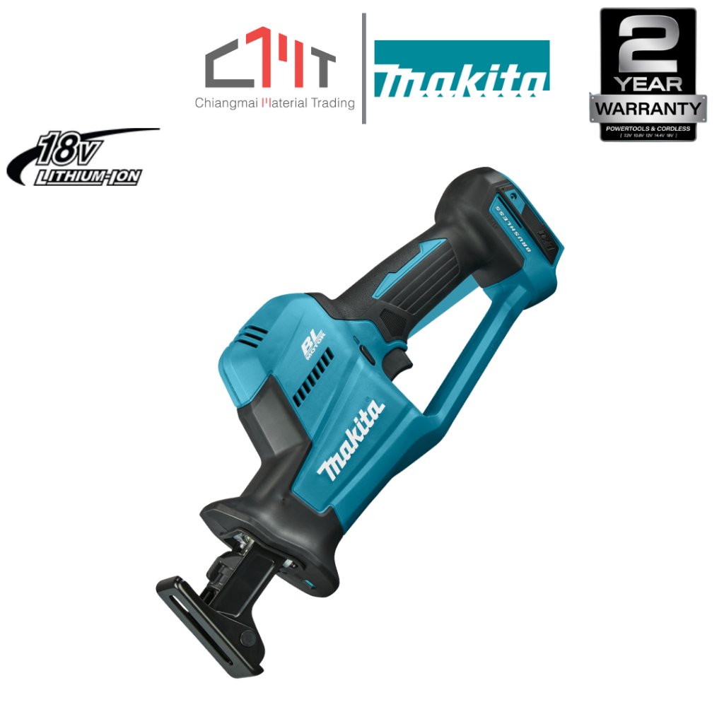 MAKITA เลื่อยชักไร้สาย 18V ความยาวช่วงชัก 7/8" No.DJR189Z