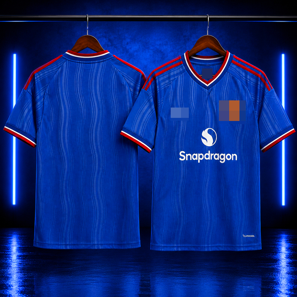 2026-27 เสื้อกีฬาเสื้อฟุตบอล เสื้อทีมผีแดง Away ชุดสาม งานพรีเมี่ยม เกรดแฟนบอล คุณภาพสูง ส่งจากไทย