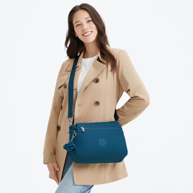 กระเป๋า KIPLING รุ่น ELYSIA Navy Teal