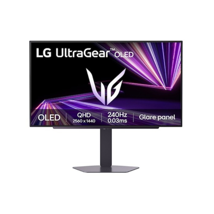 LG UltraGear Gaming Monitor 27GX704A-B - 27”/2K/OLED/240Hz/0.03ms/FreeSync Premium Pro,G-SYNC Compat