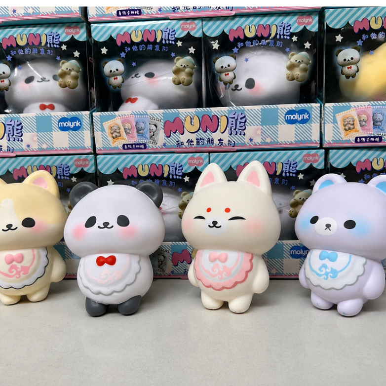 สกุชชี่แท้ 100% สกุชชี่หมี พร้อมส่งในไทย สกุชชี่น่ารักๆ ของเล่นยอดฮิต