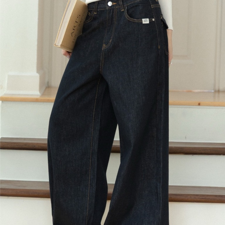 Roomry.n -  Dawson Jeans กางเกงยีนส์ทรงขากว้างเอวสูง