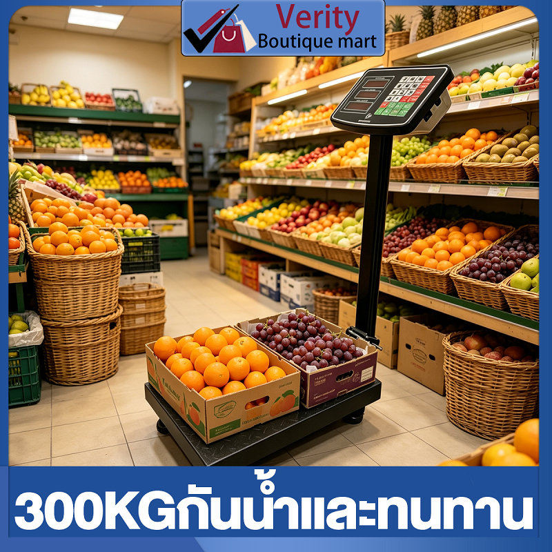 300kg เครื่องชั่งน้ําหนัก ตราชั่งดิจิตอล ตาชั่งดิจิตอล150kg พับเก็บได้และจัดเก็บง่าย