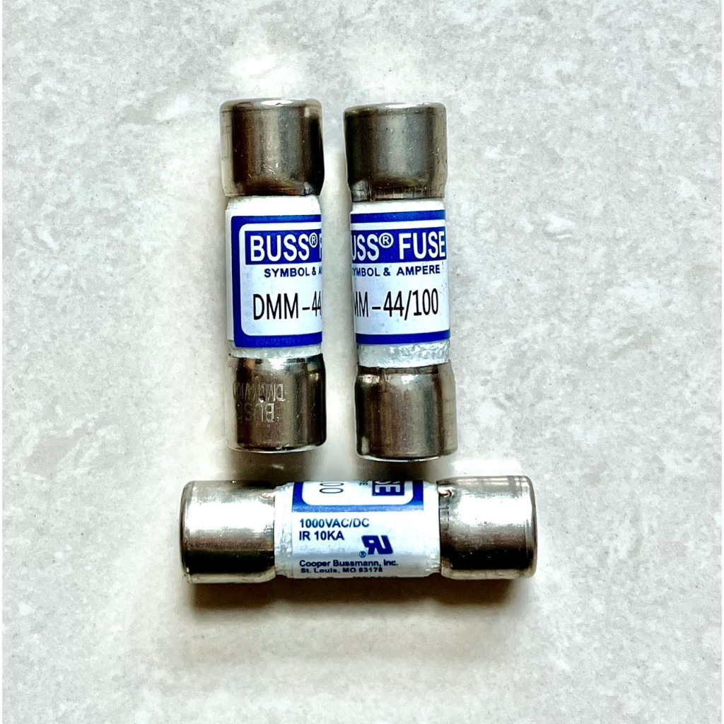 Fluke fuse bussman DMM44/100 ราคา / 1 ตัว