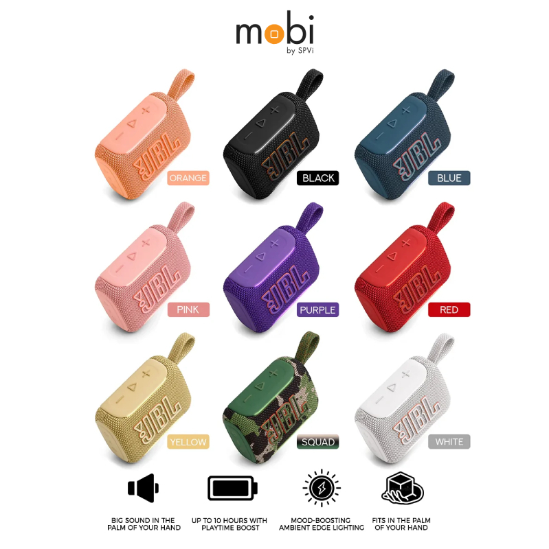 ลำโพงบลูทูธ JBL GO 5 Ultra-Portable Bluetooth Speaker - ลำโพงพกพา