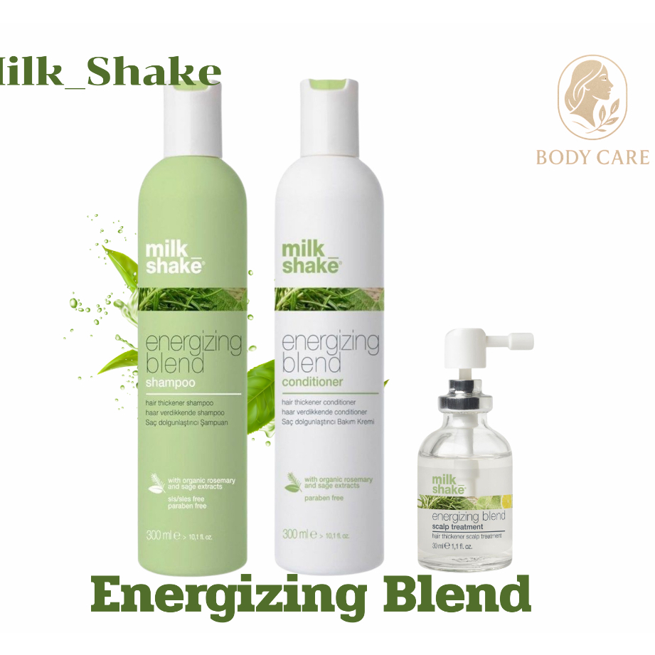 Milk _shake energizing Blend สูตรสำหรับหนังศรีษะอ่อนแอ หลุดร่วงง่าย ผมบาง