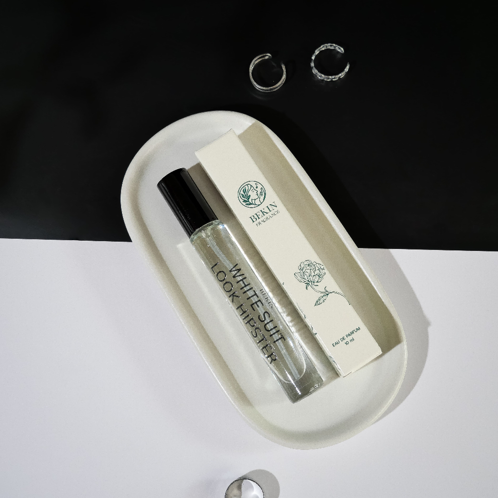 BEKIN TRAVEL SIZE 10ml. : White Suit look Hipster 🕶️🤵‍♂️🚬