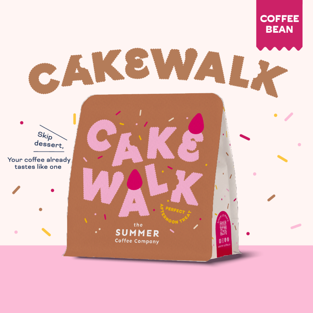 The Summer Coffee Company เมล็ดกาแฟคั่ว CAKEWALK