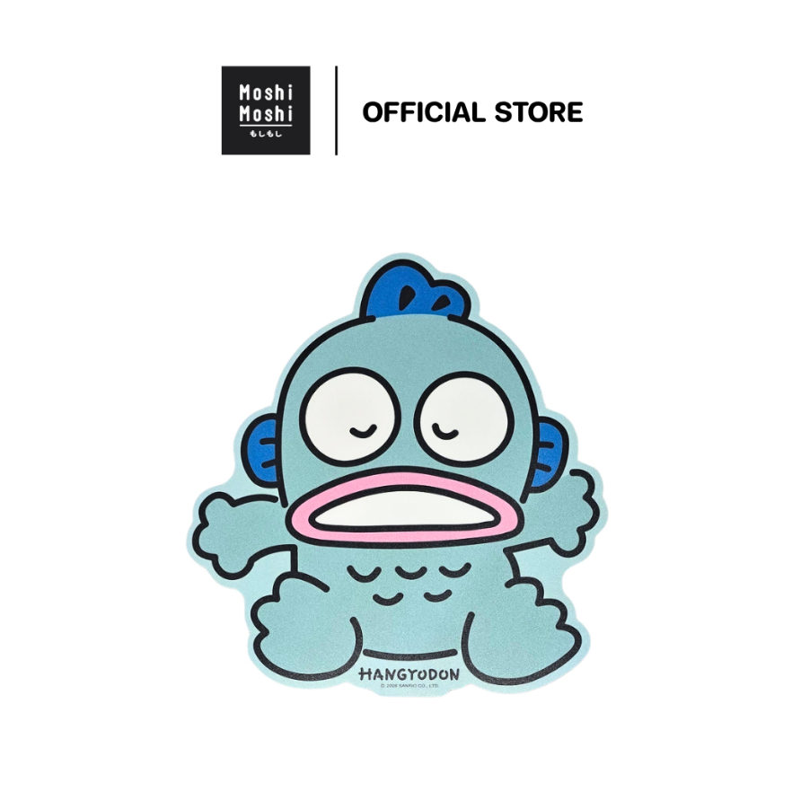 Moshi Moshi แผ่นรองเมาส์ กันลื่น ลาย Hangyodon ลิขสิทธิ์แท้จากค่าย Sanrio รุ่น 6100007902