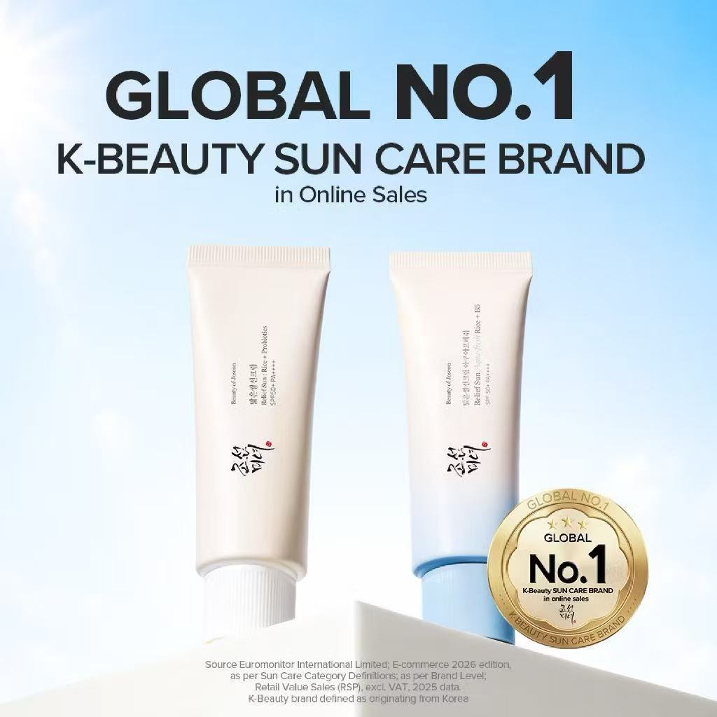 Beauty Of Joseon  RELIEF SUN AQUA-FRESH RICE + B5 SPF50+ PA++++ Beauty of Joseon Relief Sun:Rice + P