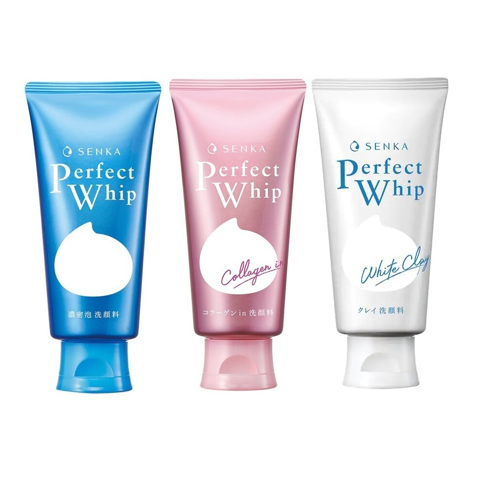Senka Perfect Whip White Clay 120g / Beauty Foam 120g