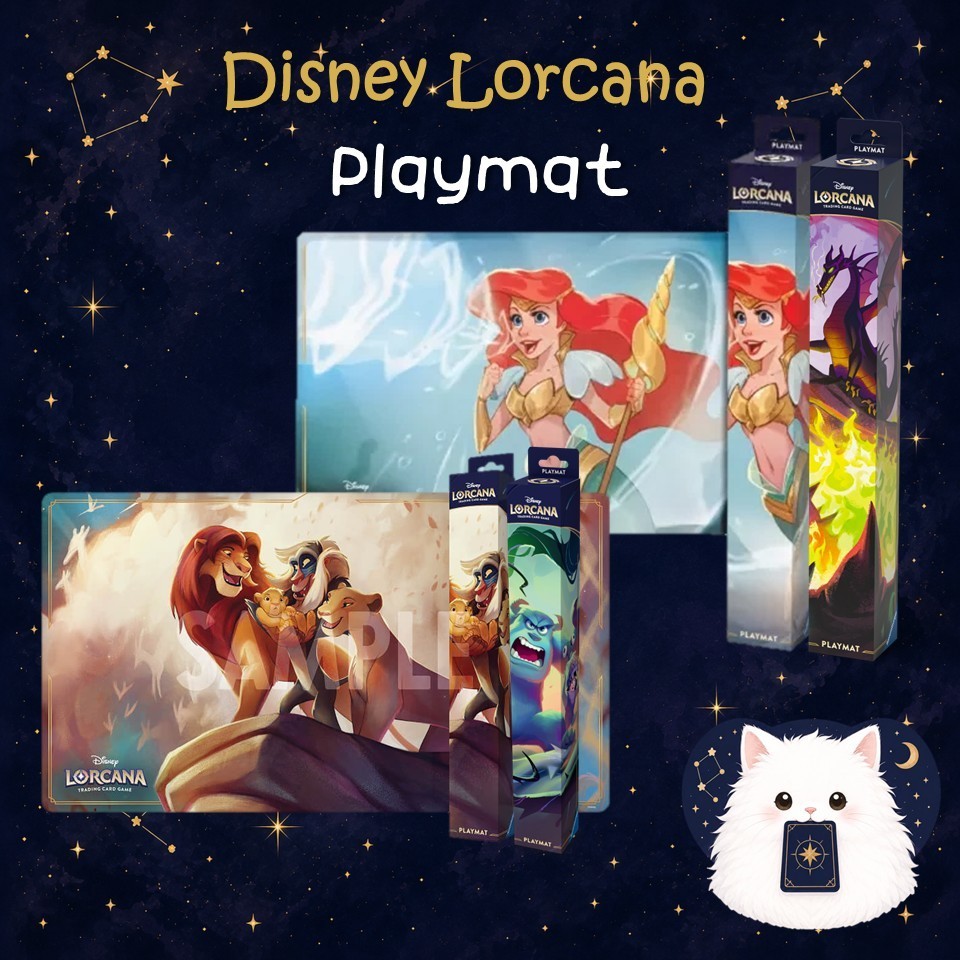 Disney Lorcana Playmat แผ่นรองเล่นเกม [ของแท้จากช้อป]