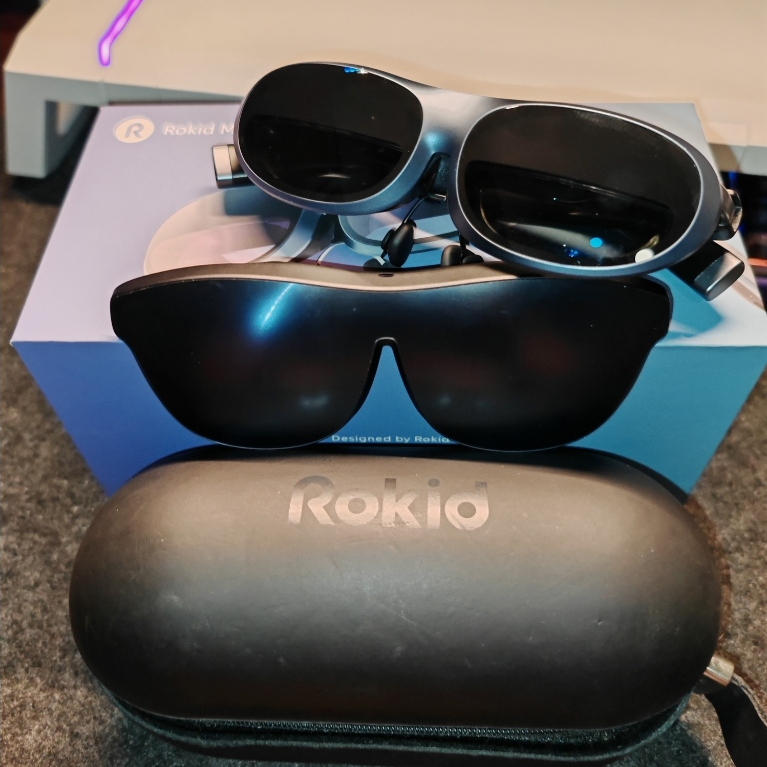 แว่น Rokid Max AR Grasses จอ 215 นิ้ว มือสอง