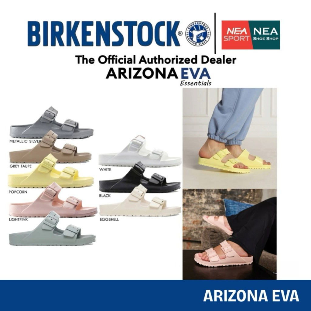 BIRKENSTOCK ARIZONA Essentials EVA รองเท้าแตะ รุ่นฮิต ทรงมาแรง ได้ทั้งชายหญิง