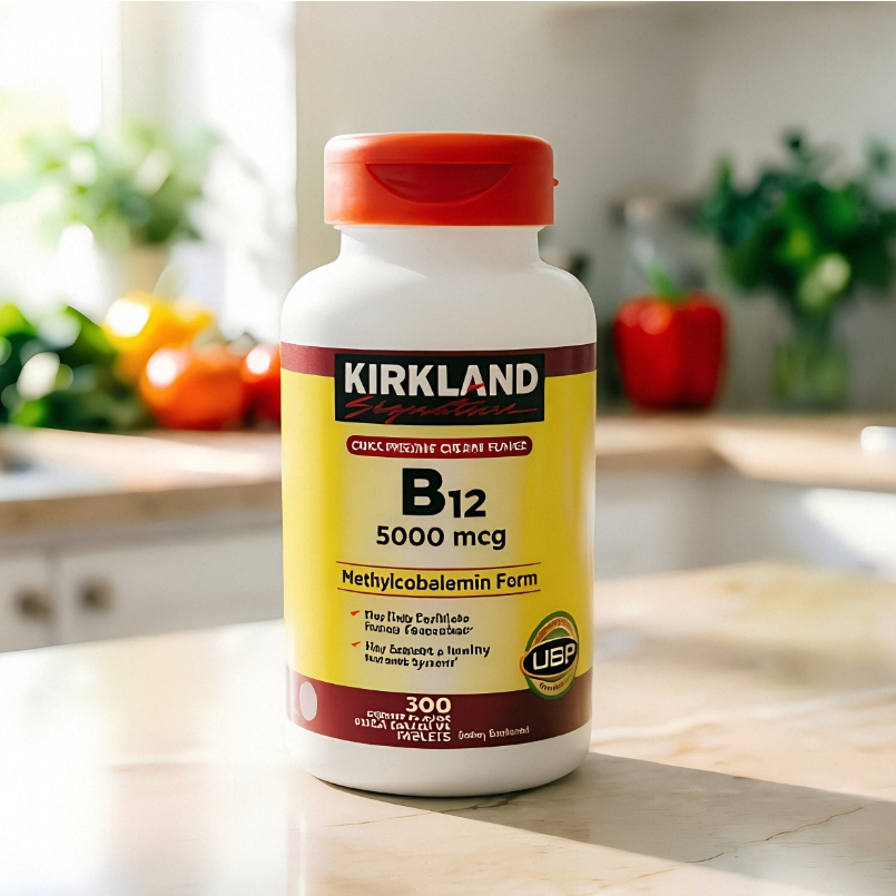 (Exp.04/2029)Kirkland B12 5000 mcg 300 tablets kirkland วิตามิน B12
