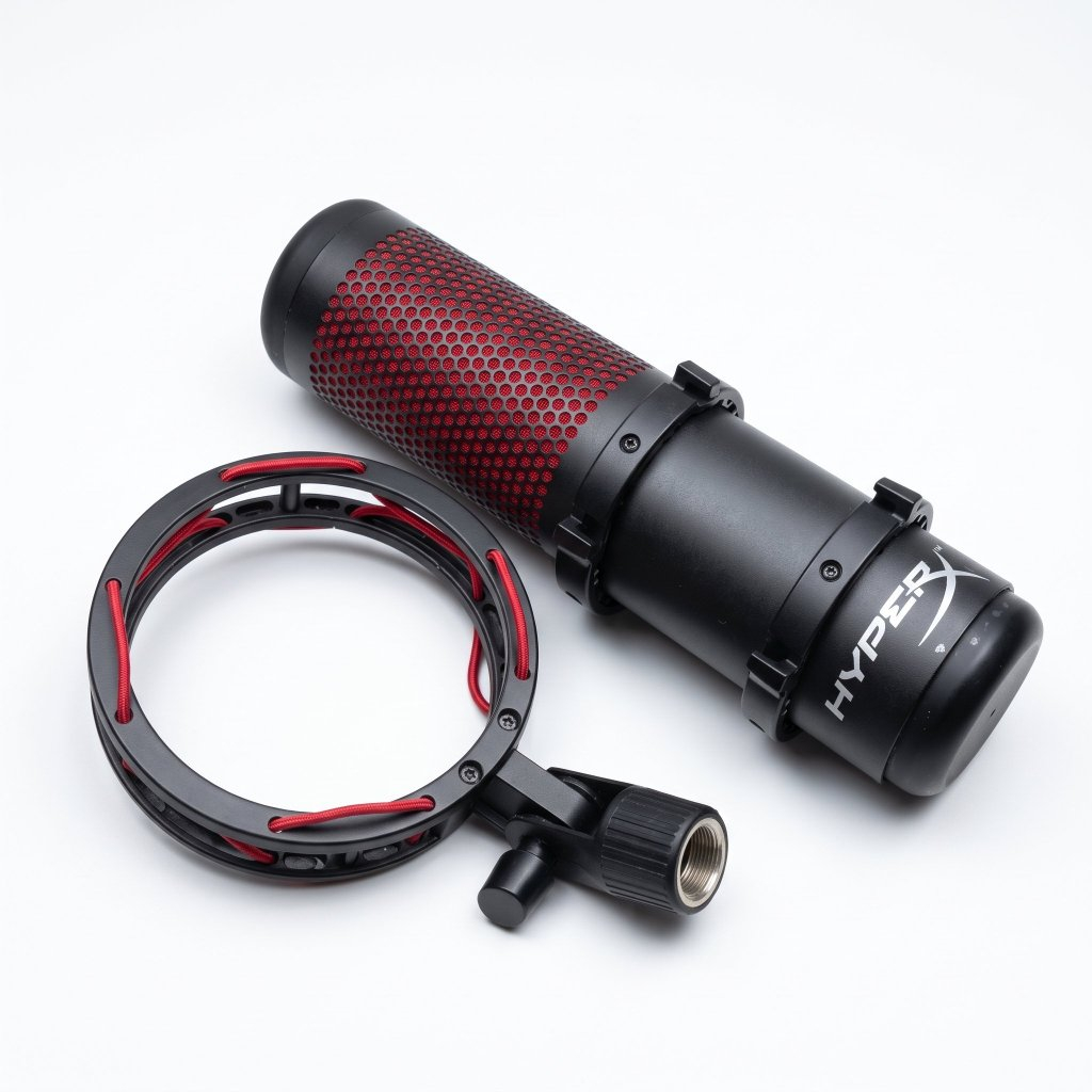 ไมค์ HyperX QuadCast ไมโครโฟนเกมมิ่ง USB Condenser สตรีมเมอร์ แคสเกม มือสอง