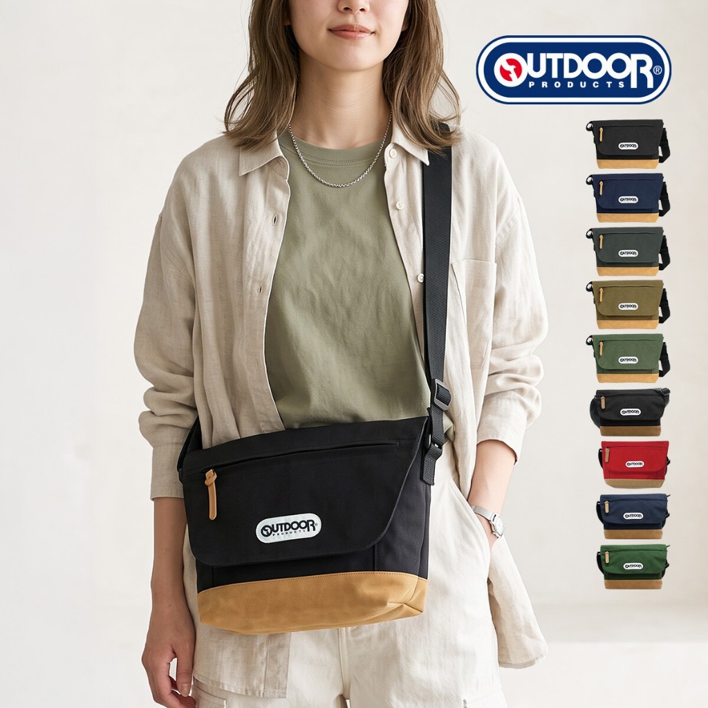 Outdoor Products กระเป๋าสะพายข้าง Classic Mini Flap กระเป๋าแมสเซนเจอร์ ผ้าไนลอนทนทาน [แท้ 100% ส่งจากญี่ปุ่น]