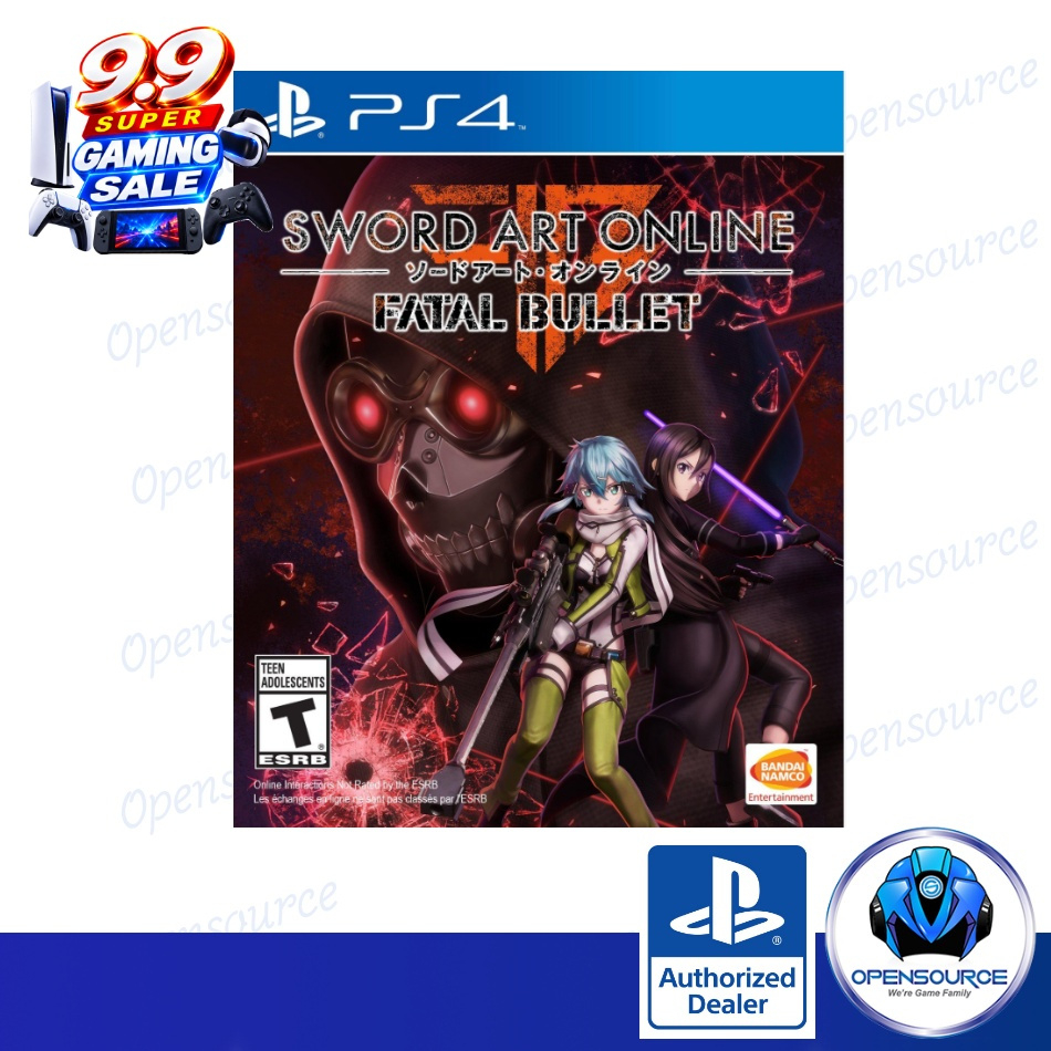(9.9 ลดให้ไปเล่น BEST RPG Anima Drama) PS4: SWORD ART ONLINE: FATAL BULLET SAO GUN GALE (ASIA ENG/JA