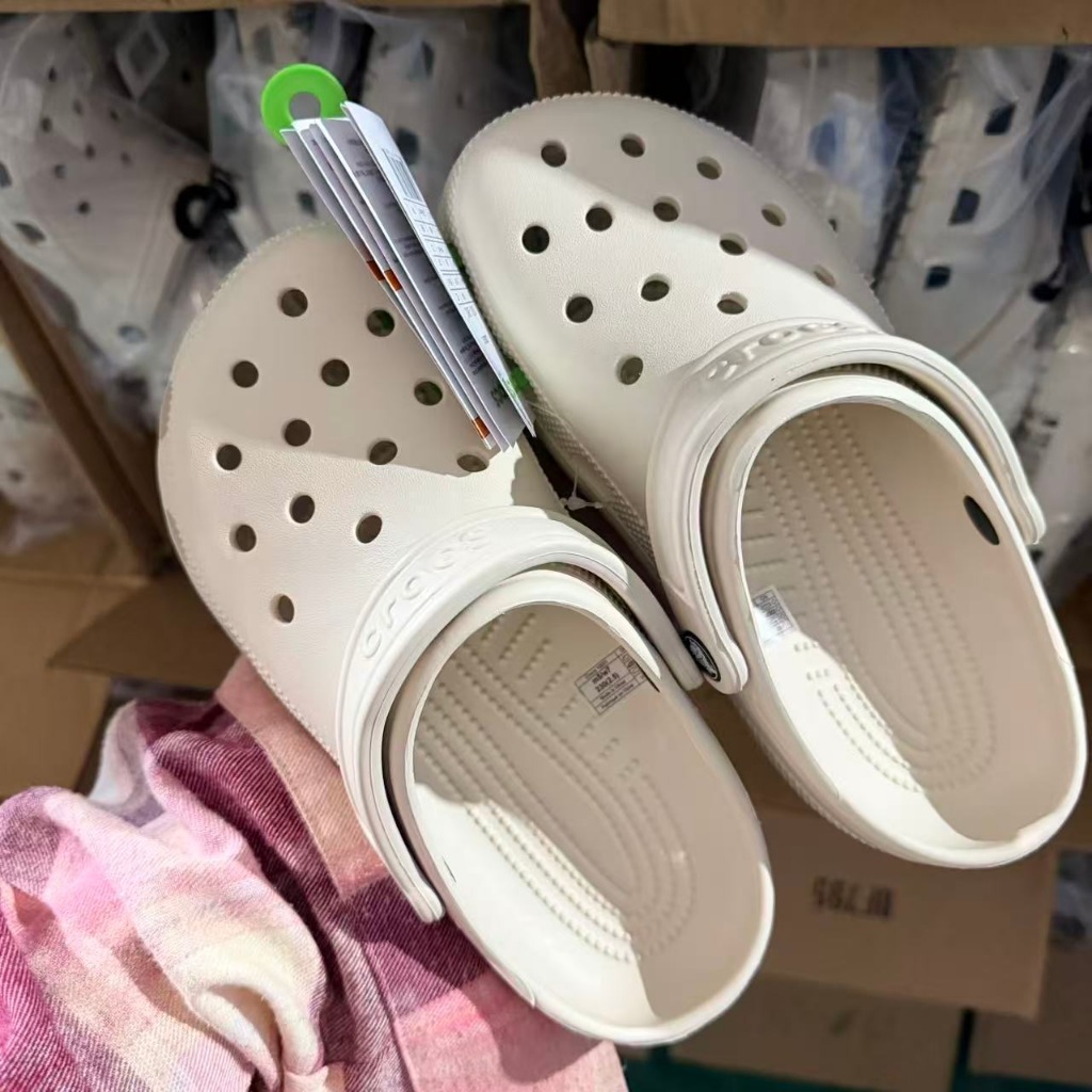 CROC S Classic/Baya Band Clog รองเท้าแตะลำลองรัดส้น ชาย/หญิง สวมใส่ง่าย