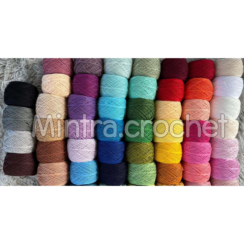 Cotton Soft  ไหมคอตตอนซอฟท์ ผลิตจากเส้นใยธรรมชาติ cotton100% ขนาดเส้นประมาณ 3ply