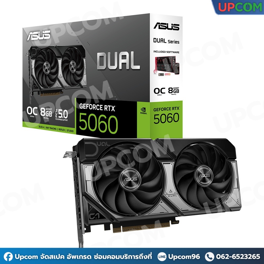 [ของใหม่] RTX5060 8GB OC ASUS DUAL